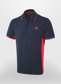 Embroidered Sports Polo Shirt 