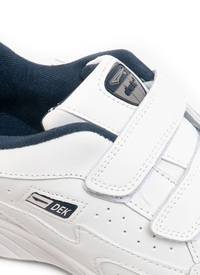 Leather Touch Fastening Trainers Leather Touch Fastening Trainers