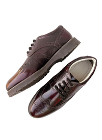 Burgundy Hi-Shine Leather Shoe 