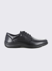 Leather Mudguard Panel Shoe 