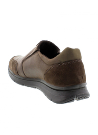 Brown Nubuck Leather Leisure Shoe 