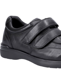 Mens Soft Leather Double Touch fastening 