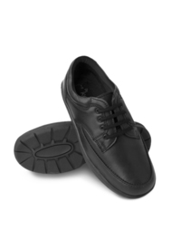 Dr Keller Leather Lace Up Gibson Shoe 