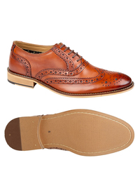 Premium Leather Oxford Brogue Shoes 