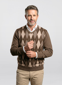 Argyle Pattern Sweater Argyle Pattern Sweater