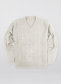 V Neck Cable Knit Jumpers V Neck Cable Knit Jumpers