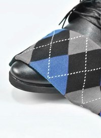 ARGYLE PATTERN SOCKS 