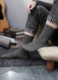 THICK THERMAL WOOL SOCKS 3 PACK