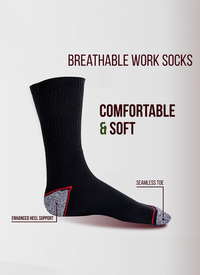 3 pck Heavy Duty Work Socks