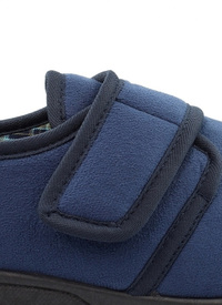 Velour Touch Fastening Slippers Velour Touch Fastening Slippers