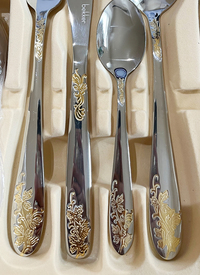 24Pcs Luxury Cutlery Set