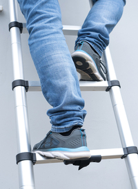 2m Aluminium Strong Reach - X - Pro Telescopic Ladder