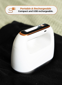 Double Power USB Rechargeable Lint Remover