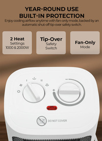 2000w PTC CERAMIC FAN HEATER