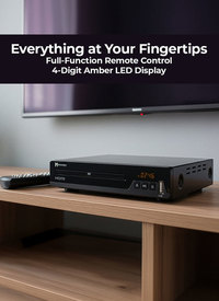 DVD Player Compact HDMI USB