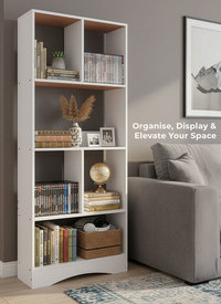 4-Tier Books, DVD Organiser & Display Shelf