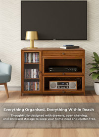 Bamboo & Acrylic Storage Cabinet Bamboo & Acrylic Storage Cabinet