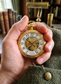 Skeleton Pocket Watch