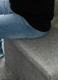 Foldable Storage Ottoman 
