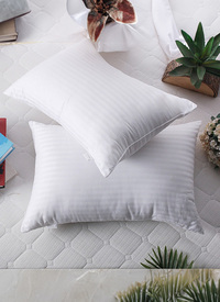2 PACK HOTEL QUALITY HOLLOWFIBRE PILLOWS 