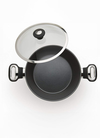 CASSEROLE SAUCEPAN WITH GLASS LID