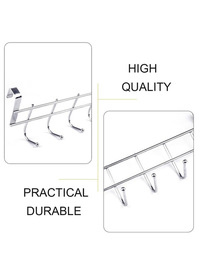 6 HOOK OVER DOOR COAT HANGER