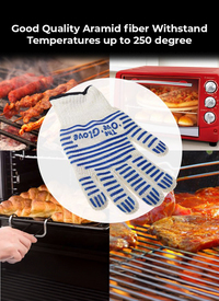 HEAT RESISTANT OVEN & BBQ GLOVE