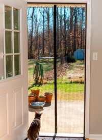 MAGIC MESH DOOR SCREEN MAGIC MESH DOOR SCREEN