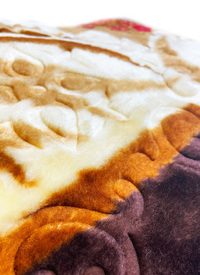 FAUX FUR MINK THROW 