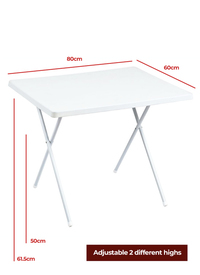 Large Foldable Garden Table