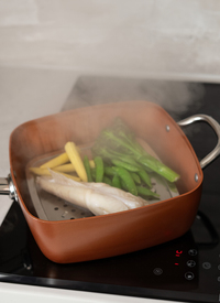 All-in-1 Copper Infused Cooking Pan