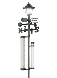 5 IN 1 WEATHER STATION WITH SOLAR LIGHT