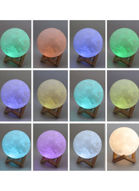 Moon Lamp with Touch Control