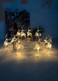 Reindeer LED Chain Decoration