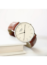 Men's Architect Zephyr Watch Walnut Strap