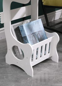 PVC Universal Table with Magazine Holder
