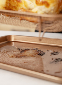 2 in 1 Copper Infused Mesh Rack with Baking Tray