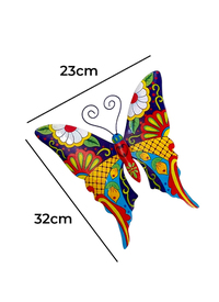 Metal Butterfly Wall Art Set of 3