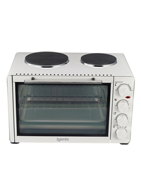 30 Litre Electric Mini Oven (with double hotplates)