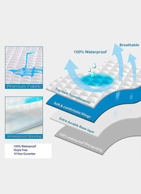 Microfibre Quilted Waterproof Mattress P 