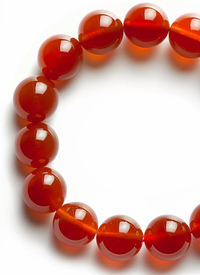 Gem Stone Carnelian Good Luck Bracelet