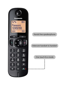 Panasonic Digital Cordless (DECT) Phone Quadruple Handsets Panasonic Digital Cordless (DECT) Phone Quadruple Handsets