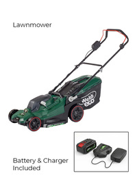 Webb 20V Lawnmower and Trimmer 