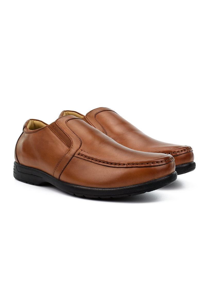 LIGHTWEIGHT LEATHER SLIP ON SHOE