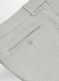 Linen Look Expanding Waist Trousers 