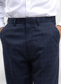 Expanding Waist Check Trousers Expanding Waist Check Trousers