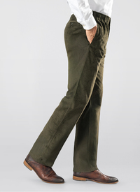 Elasticated Waist Cord Trousers 