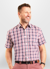 CROYDE SEERSUCKER SHORT SLEEVE SHIRT 