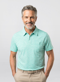 Marl Tipped Classic Polo Shirt 