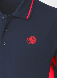 Embroidered Sports Polo Shirt 
